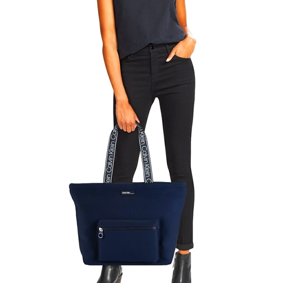 Calvin Klein neoprene tote - Picture 3 of 11